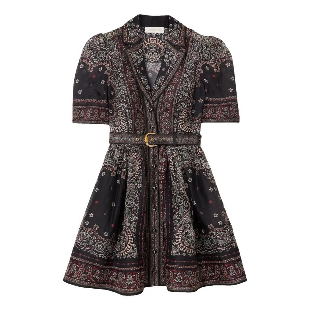 Zimmermann Matchmaker belted matchmaker dress Dress Size 1